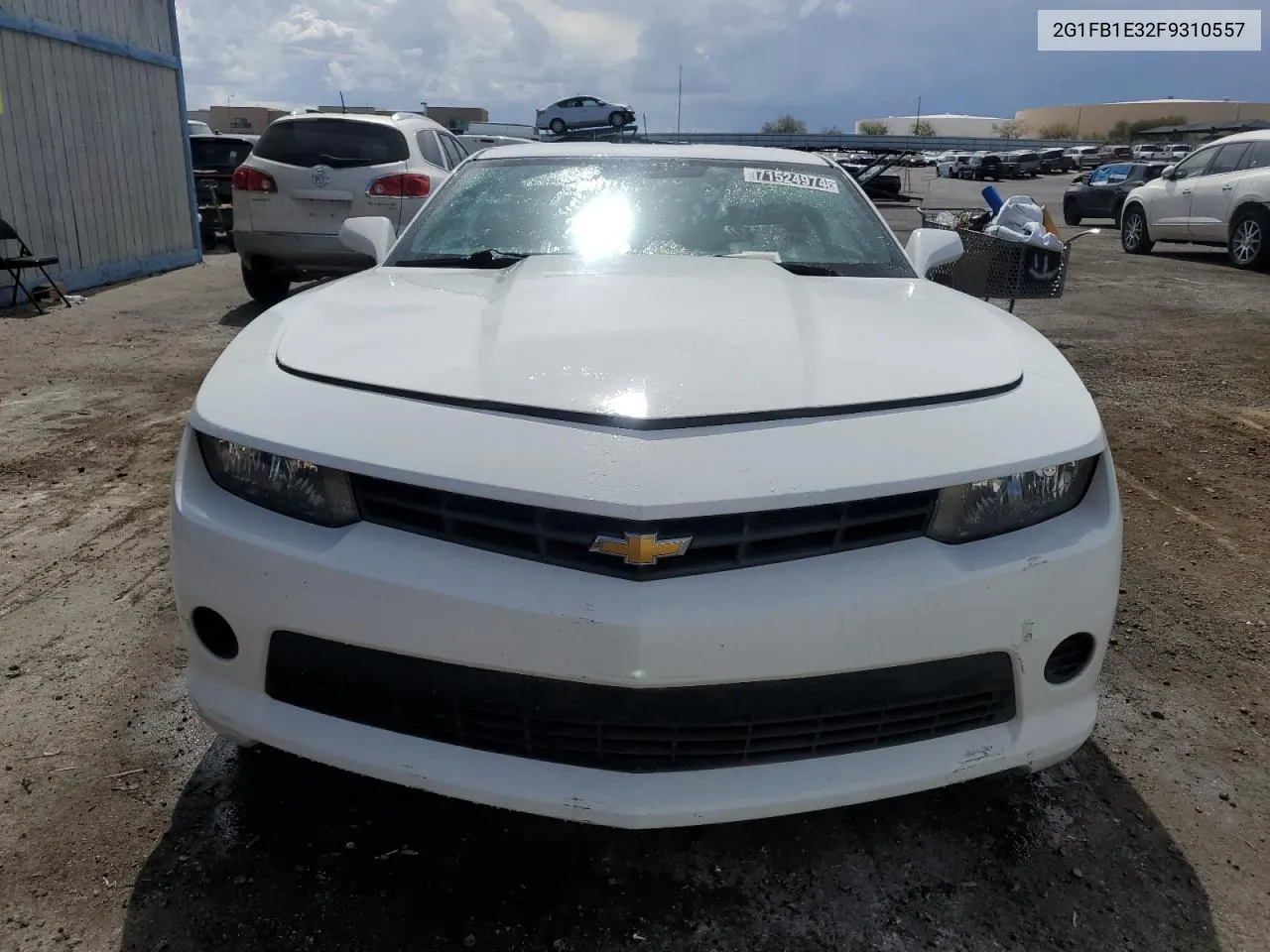 2015 Chevrolet Camaro Ls VIN: 2G1FB1E32F9310557 Lot: 71524974