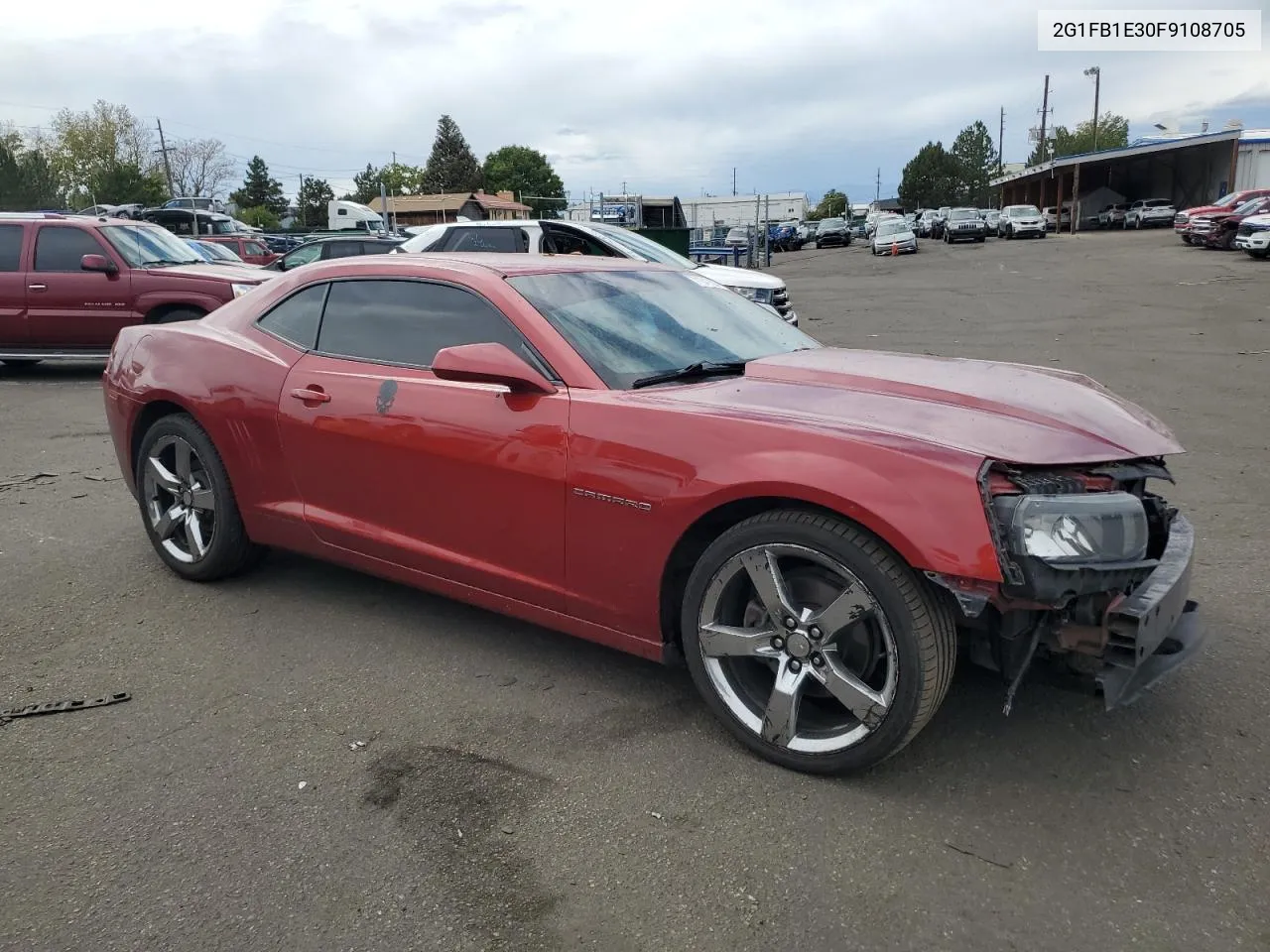 2015 Chevrolet Camaro Ls VIN: 2G1FB1E30F9108705 Lot: 71847384