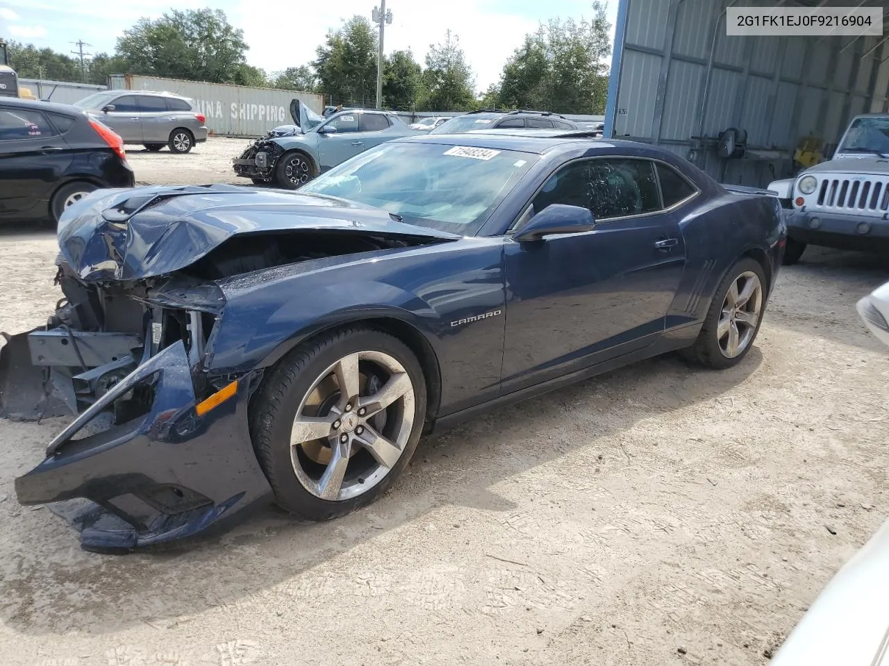 2015 Chevrolet Camaro 2Ss VIN: 2G1FK1EJ0F9216904 Lot: 71948234