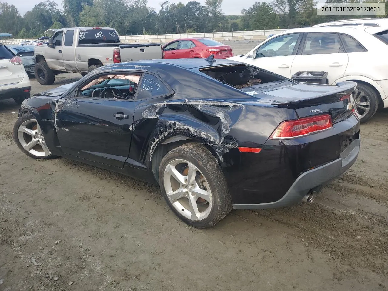 2G1FD1E32F9173601 2015 Chevrolet Camaro Lt