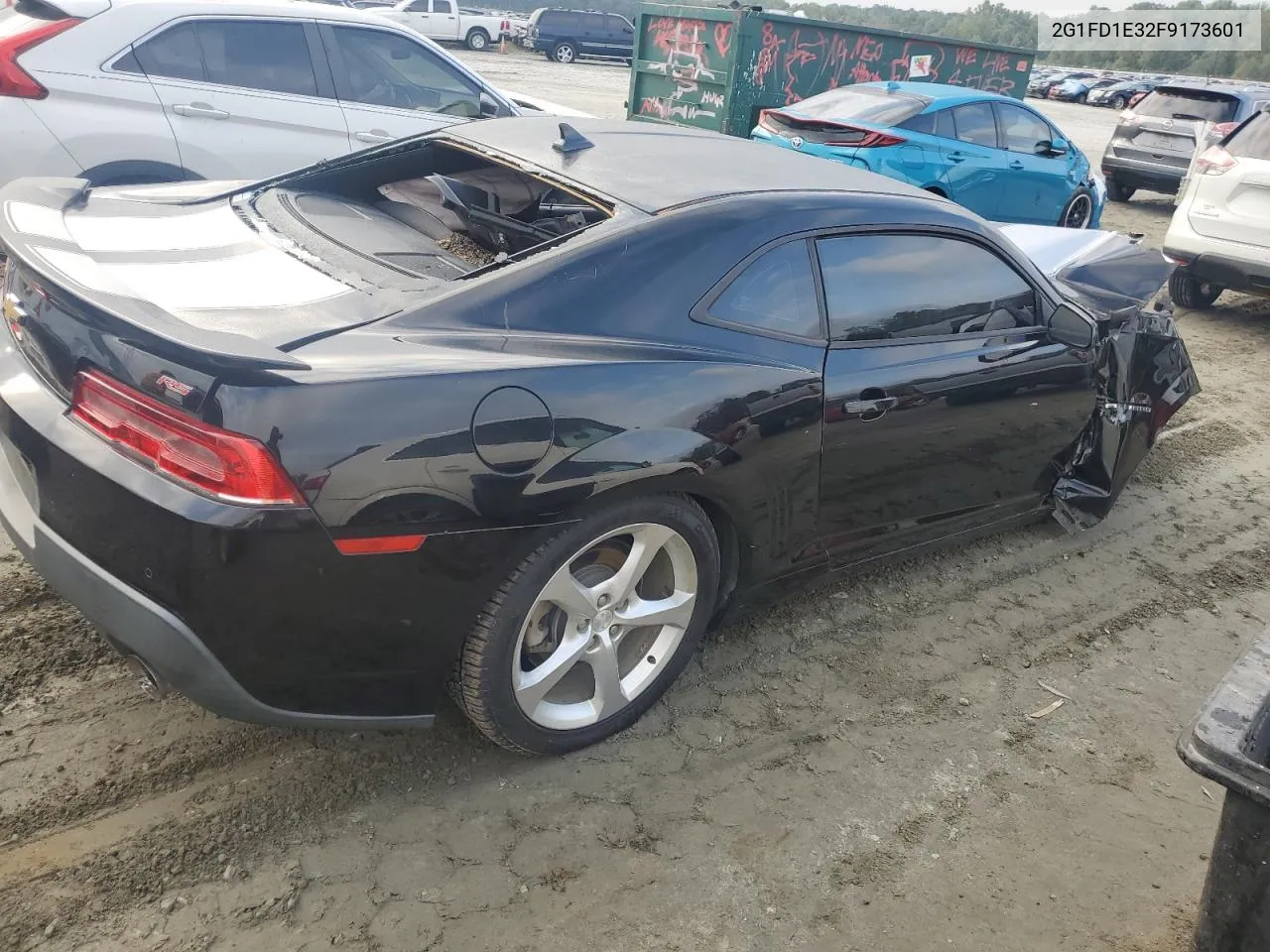 2G1FD1E32F9173601 2015 Chevrolet Camaro Lt