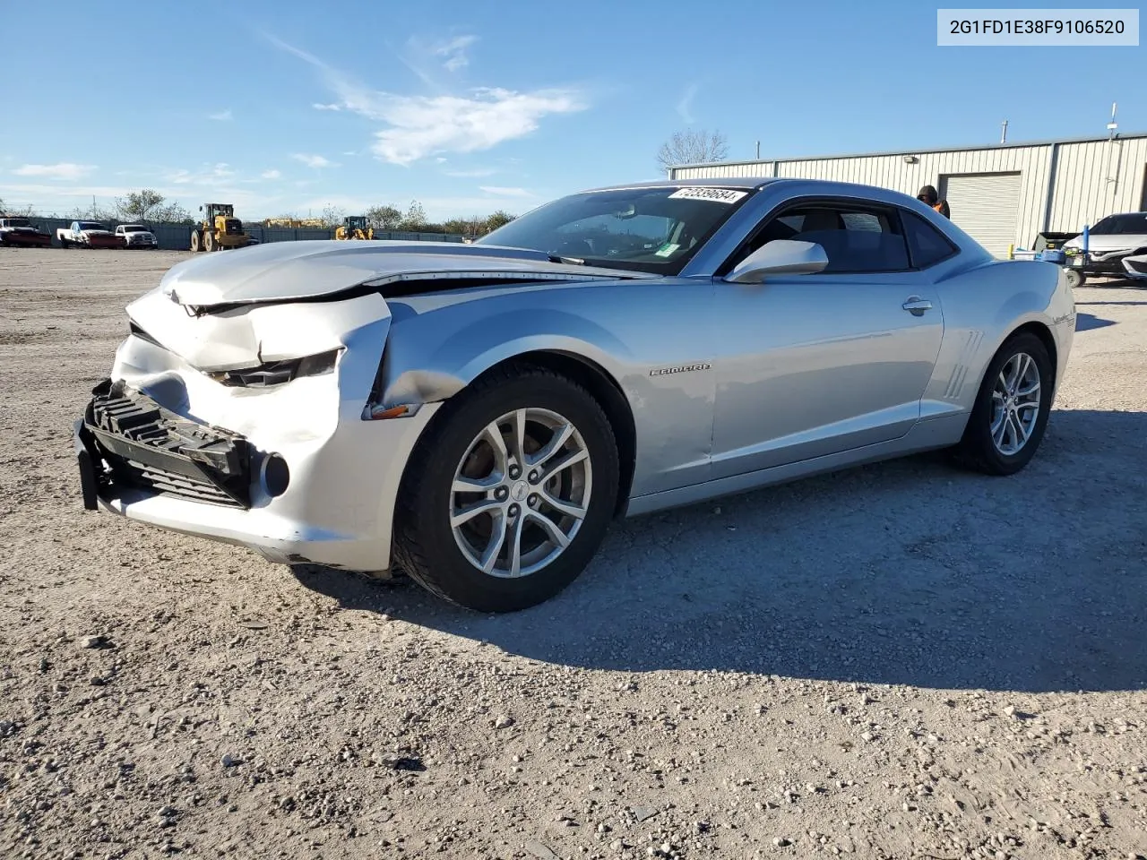 2015 Chevrolet Camaro Lt VIN: 2G1FD1E38F9106520 Lot: 72339684