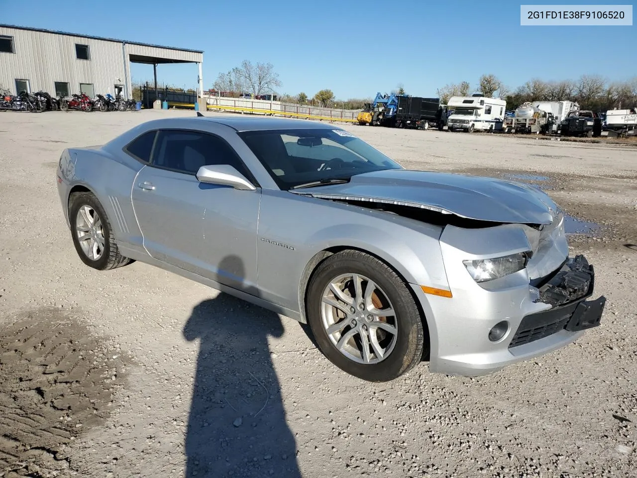 2015 Chevrolet Camaro Lt VIN: 2G1FD1E38F9106520 Lot: 72339684