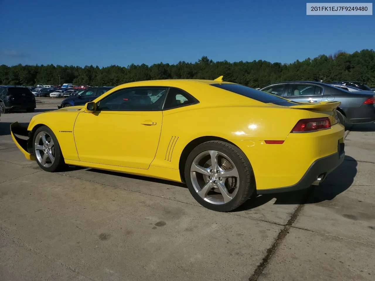 2015 Chevrolet Camaro 2Ss VIN: 2G1FK1EJ7F9249480 Lot: 72350334