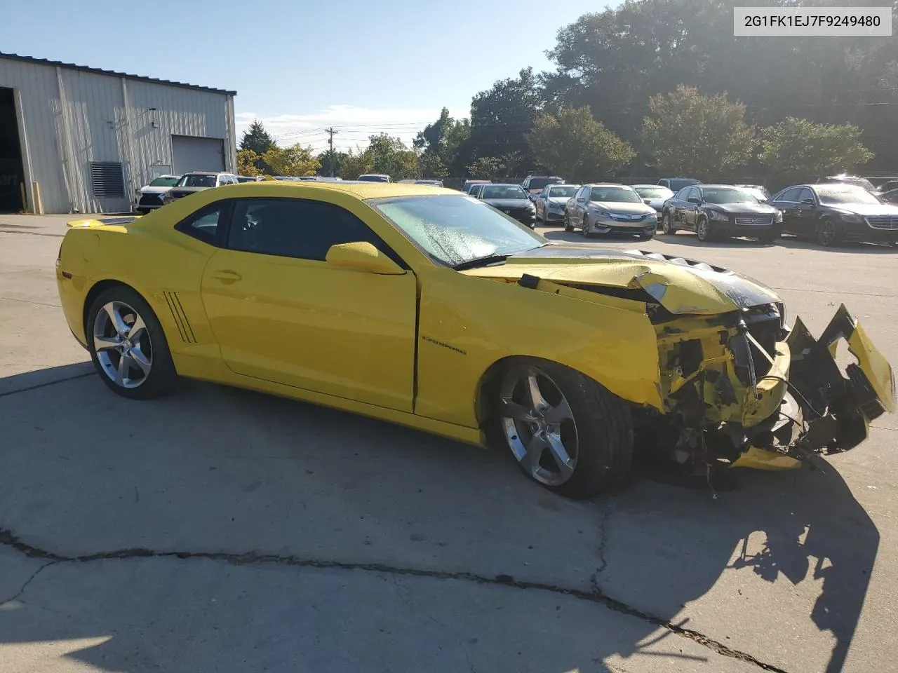 2015 Chevrolet Camaro 2Ss VIN: 2G1FK1EJ7F9249480 Lot: 72350334