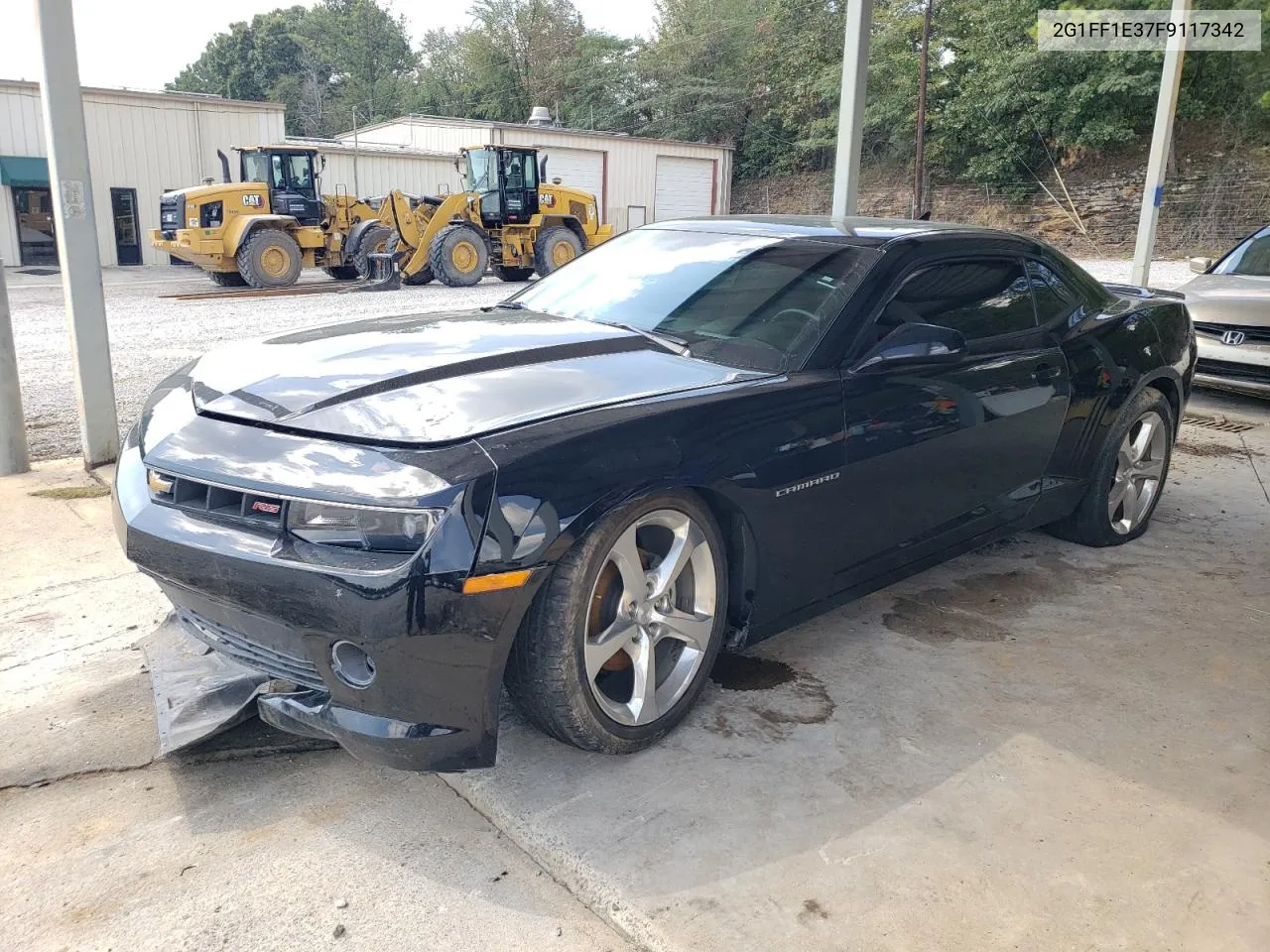 2015 Chevrolet Camaro Lt VIN: 2G1FF1E37F9117342 Lot: 72532304