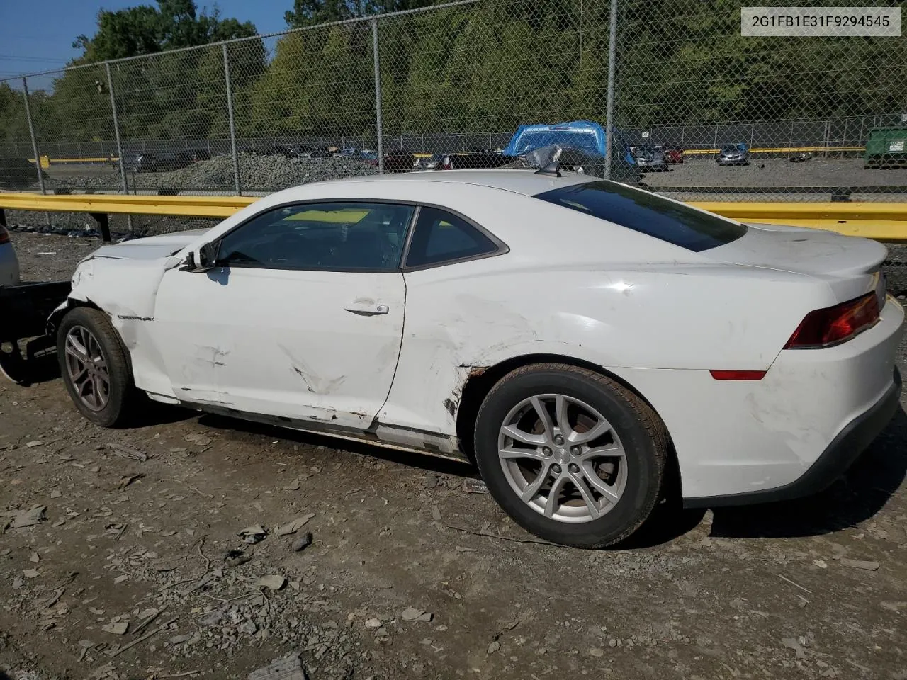 2015 Chevrolet Camaro Ls VIN: 2G1FB1E31F9294545 Lot: 72545094