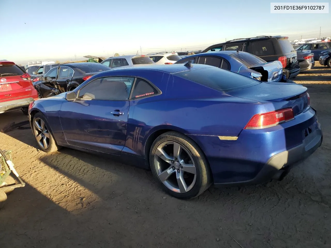 2G1FD1E36F9102787 2015 Chevrolet Camaro Lt