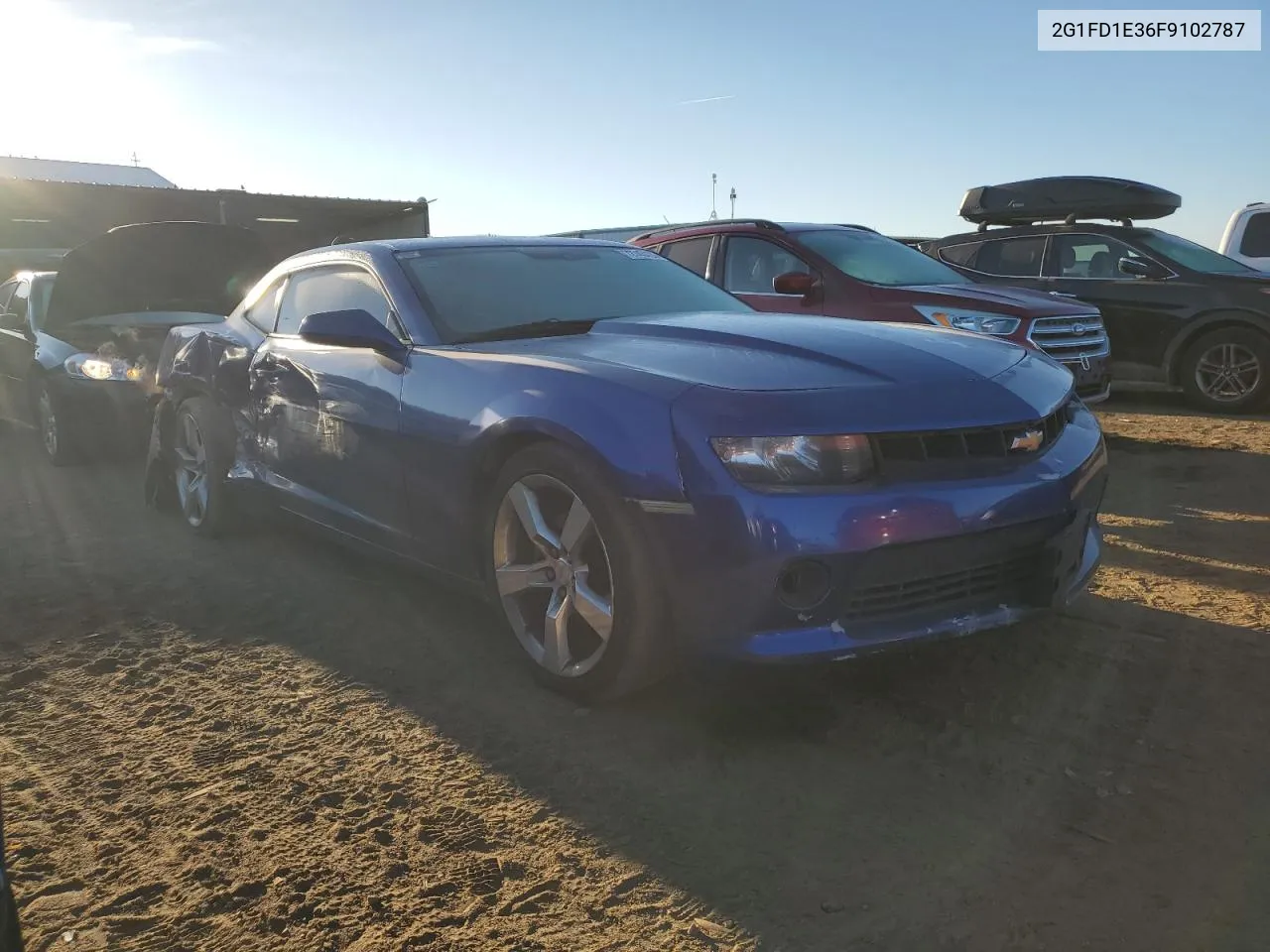 2G1FD1E36F9102787 2015 Chevrolet Camaro Lt