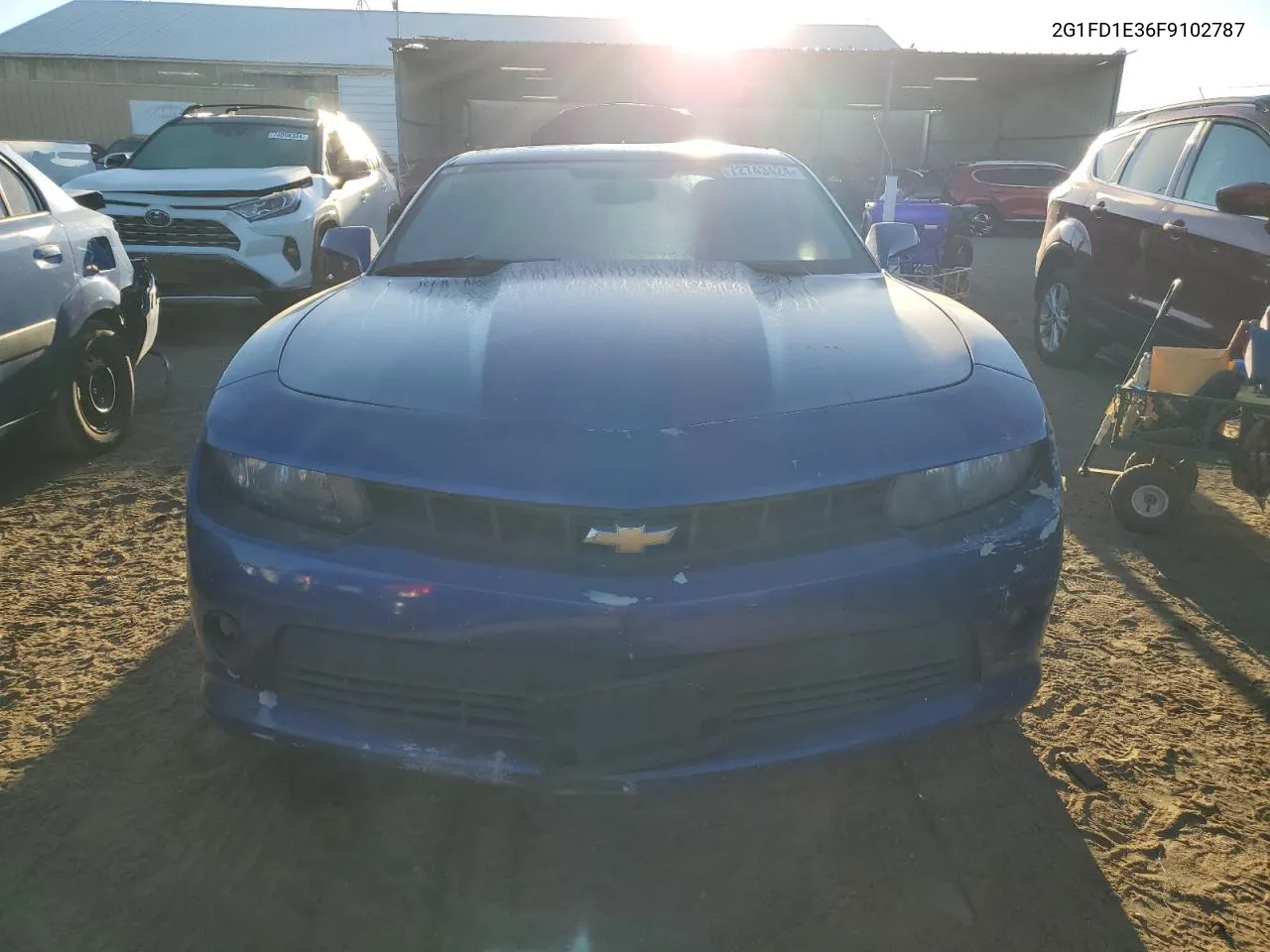 2G1FD1E36F9102787 2015 Chevrolet Camaro Lt