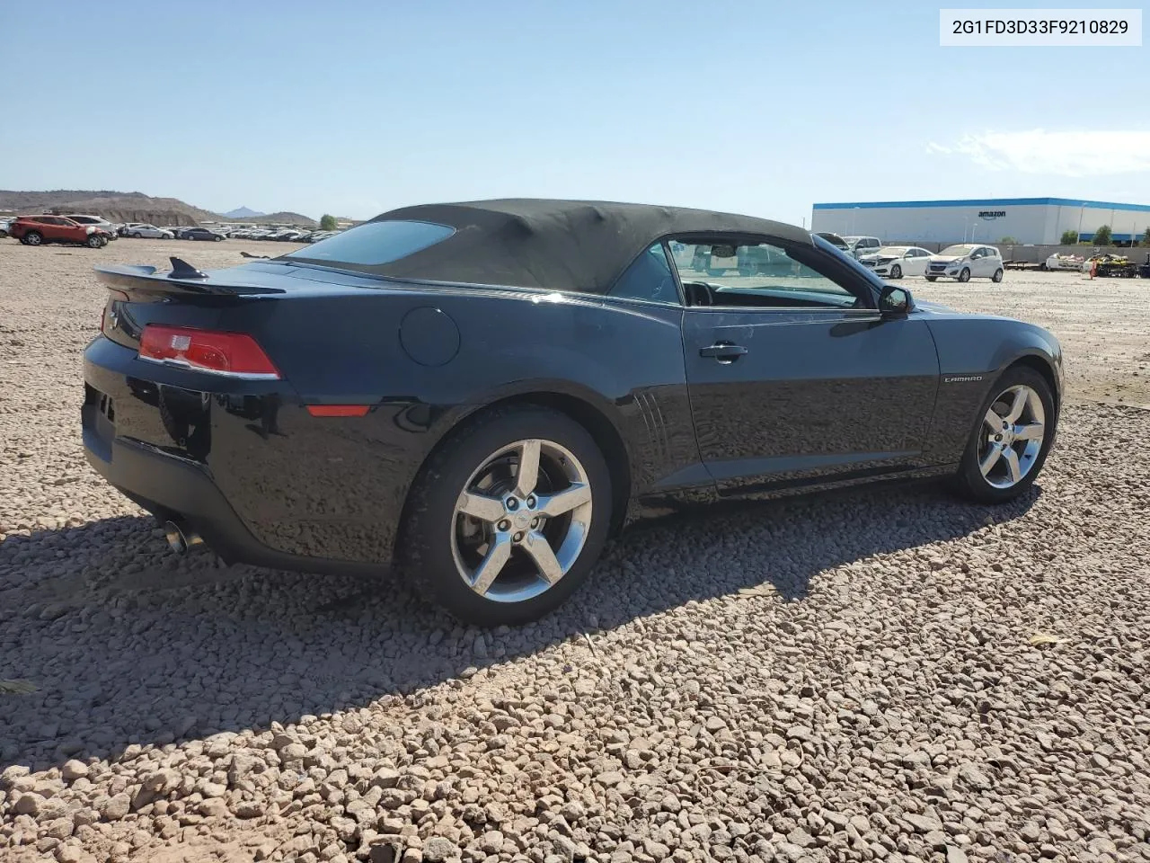 2G1FD3D33F9210829 2015 Chevrolet Camaro Lt