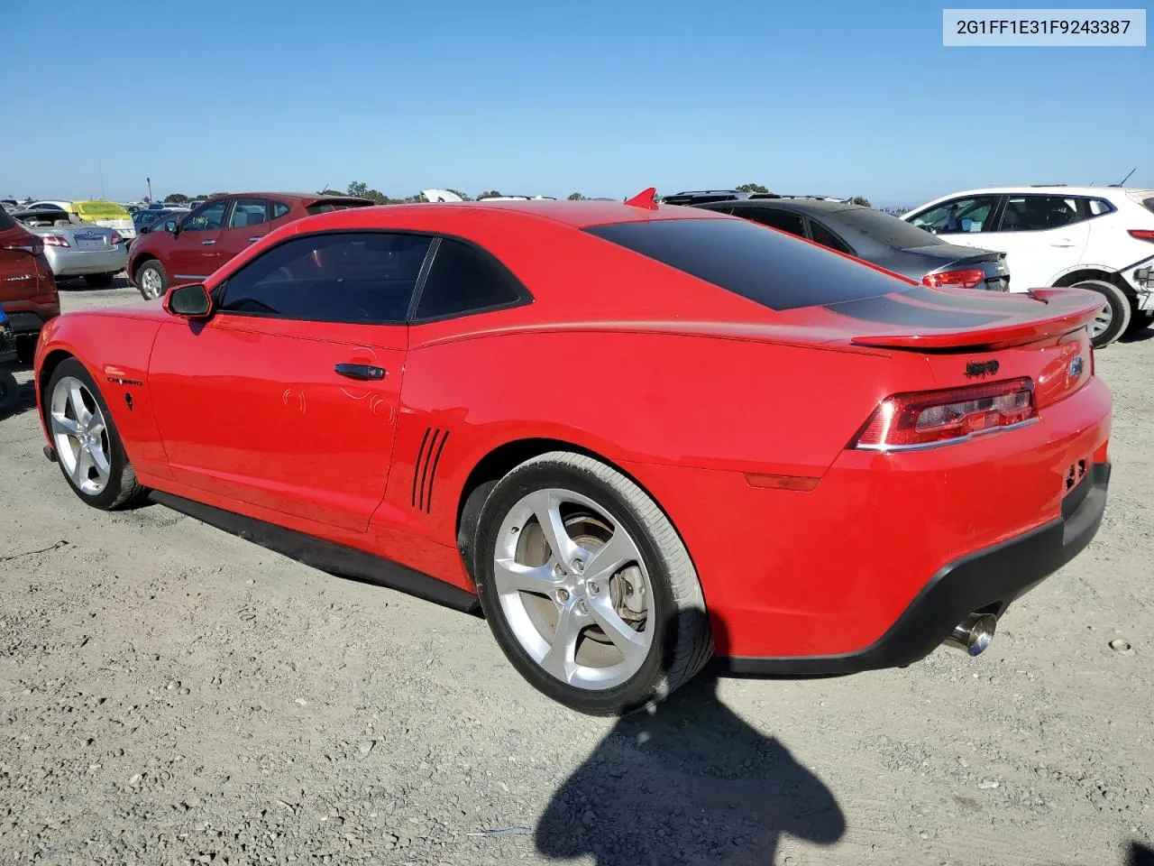 2G1FF1E31F9243387 2015 Chevrolet Camaro Lt