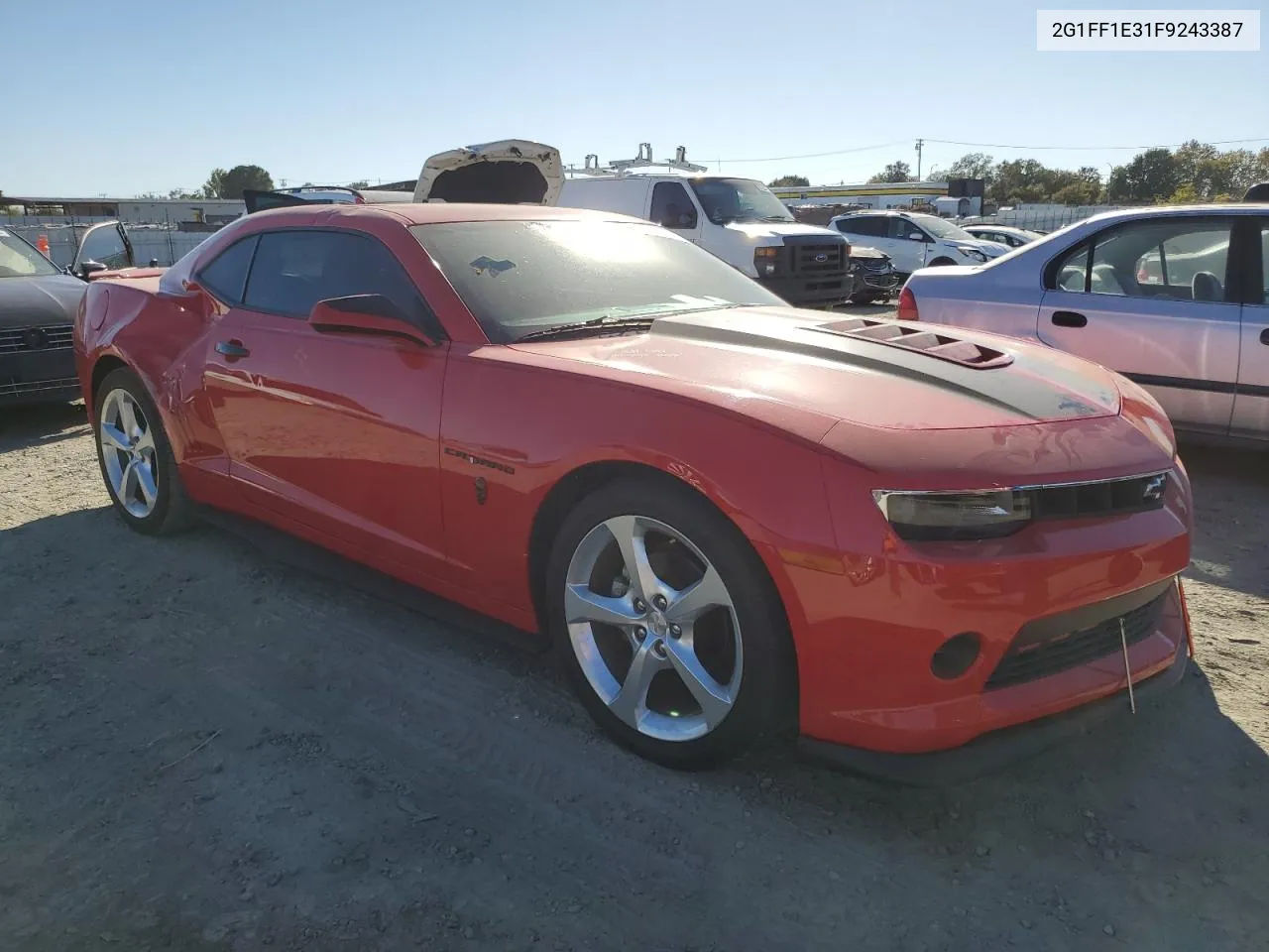 2G1FF1E31F9243387 2015 Chevrolet Camaro Lt