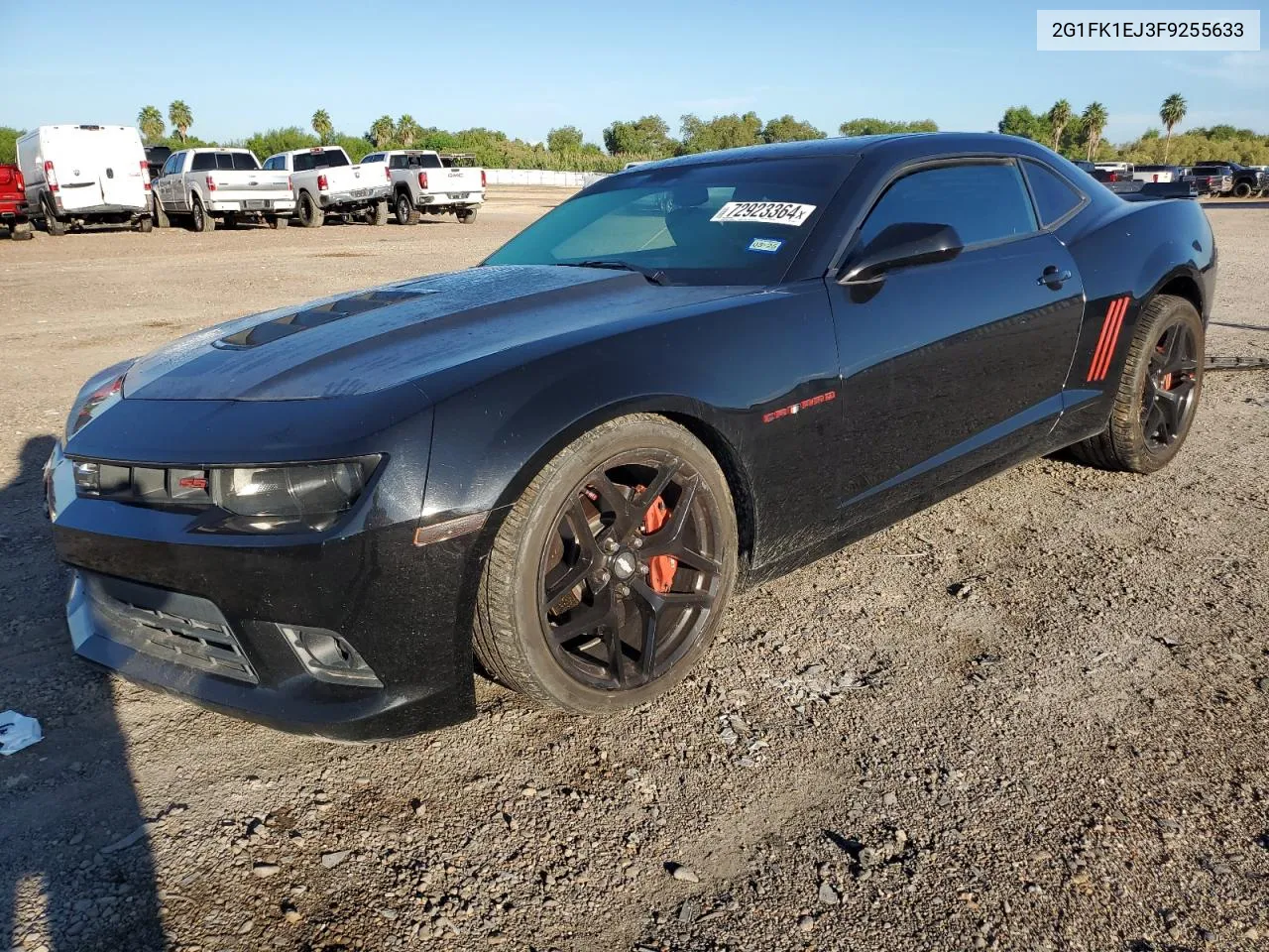 2015 Chevrolet Camaro 2Ss VIN: 2G1FK1EJ3F9255633 Lot: 72923364