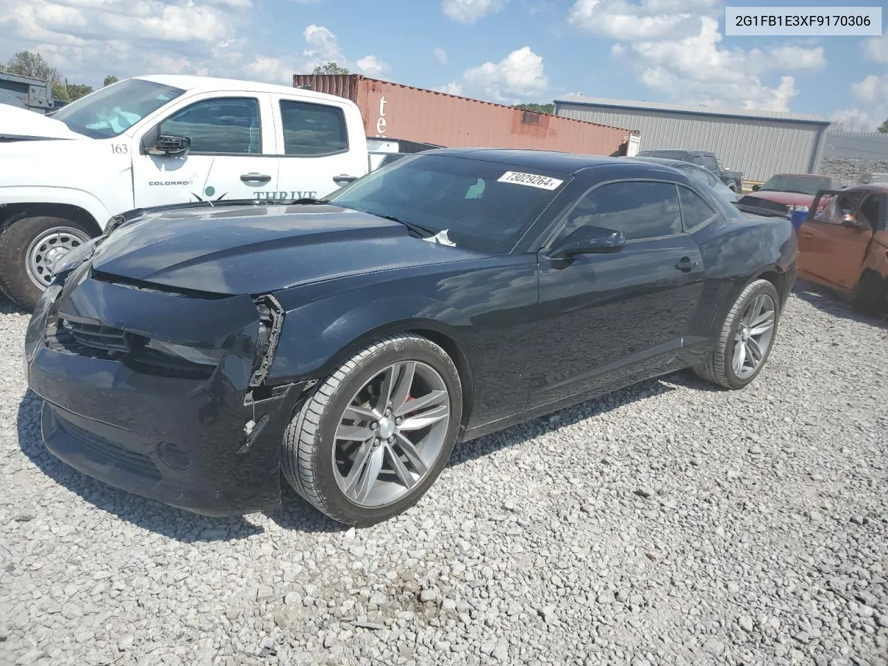 2015 Chevrolet Camaro Ls VIN: 2G1FB1E3XF9170306 Lot: 73029264