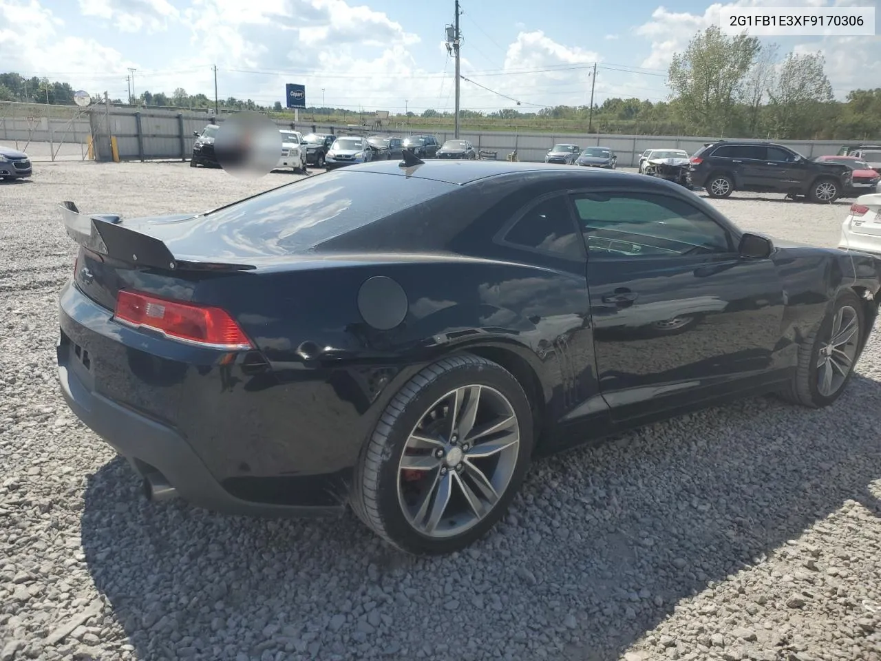 2015 Chevrolet Camaro Ls VIN: 2G1FB1E3XF9170306 Lot: 73029264