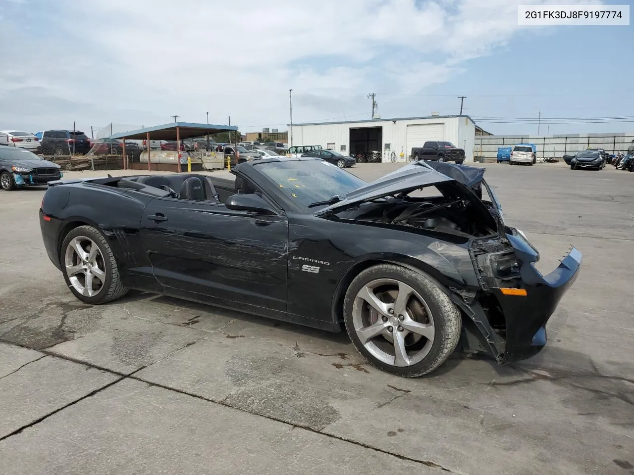 2015 Chevrolet Camaro 2Ss VIN: 2G1FK3DJ8F9197774 Lot: 73038024