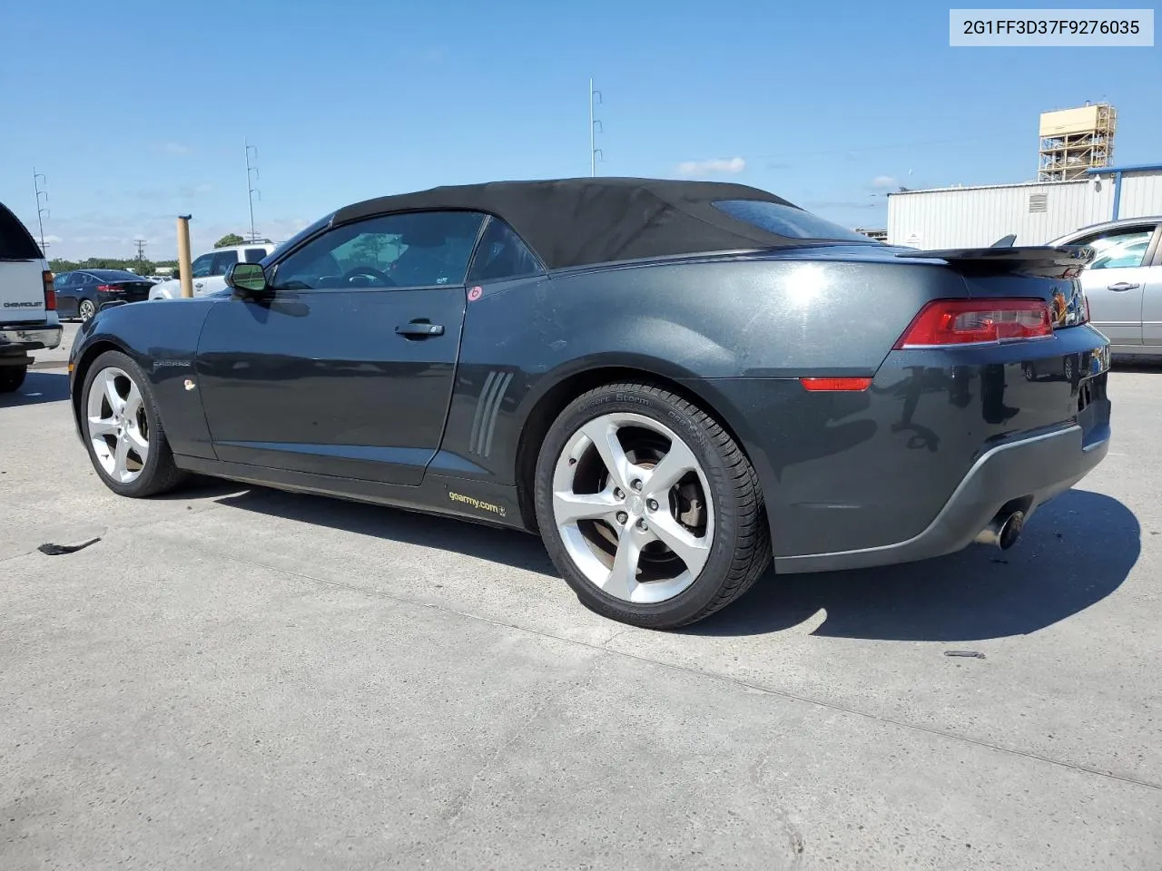 2015 Chevrolet Camaro Lt VIN: 2G1FF3D37F9276035 Lot: 73172534