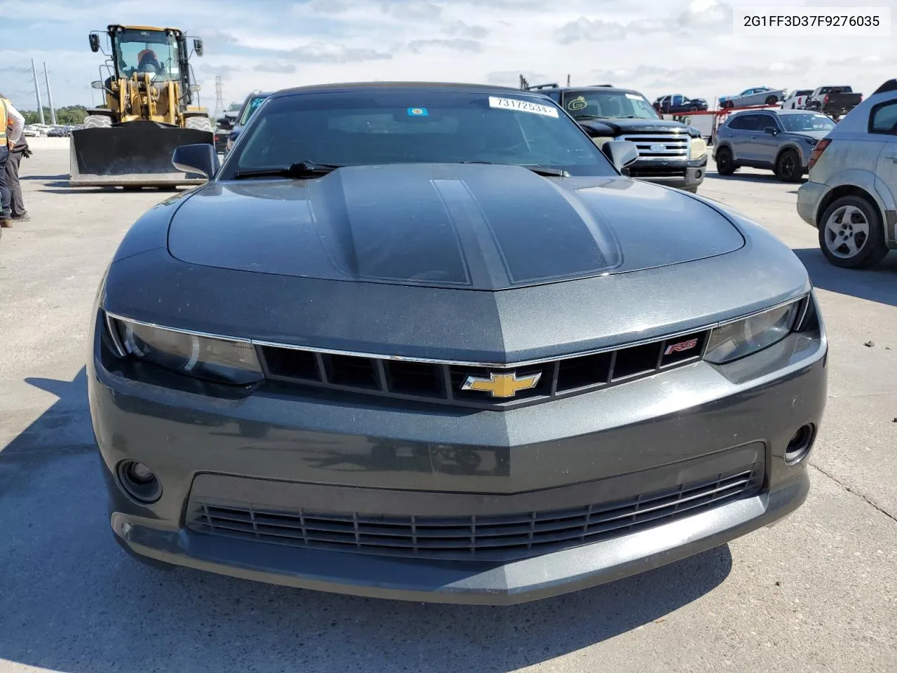 2015 Chevrolet Camaro Lt VIN: 2G1FF3D37F9276035 Lot: 73172534