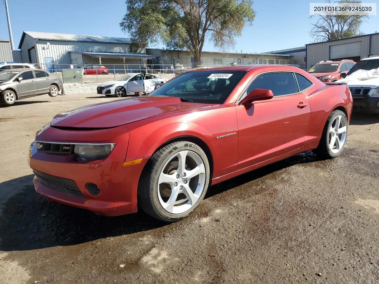 2015 Chevrolet Camaro Lt VIN: 2G1FD1E36F9245030 Lot: 73346324