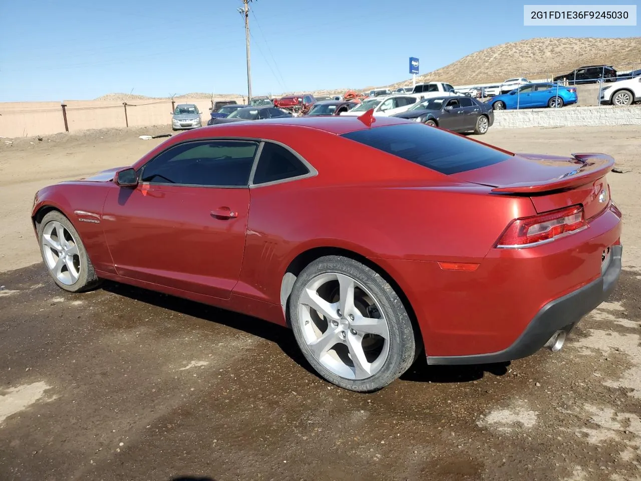 2015 Chevrolet Camaro Lt VIN: 2G1FD1E36F9245030 Lot: 73346324