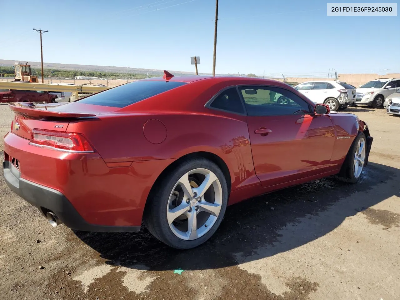 2015 Chevrolet Camaro Lt VIN: 2G1FD1E36F9245030 Lot: 73346324