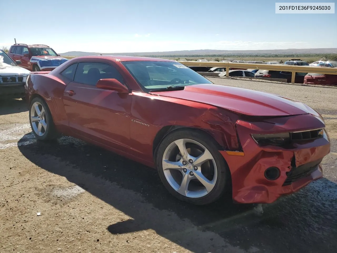 2015 Chevrolet Camaro Lt VIN: 2G1FD1E36F9245030 Lot: 73346324