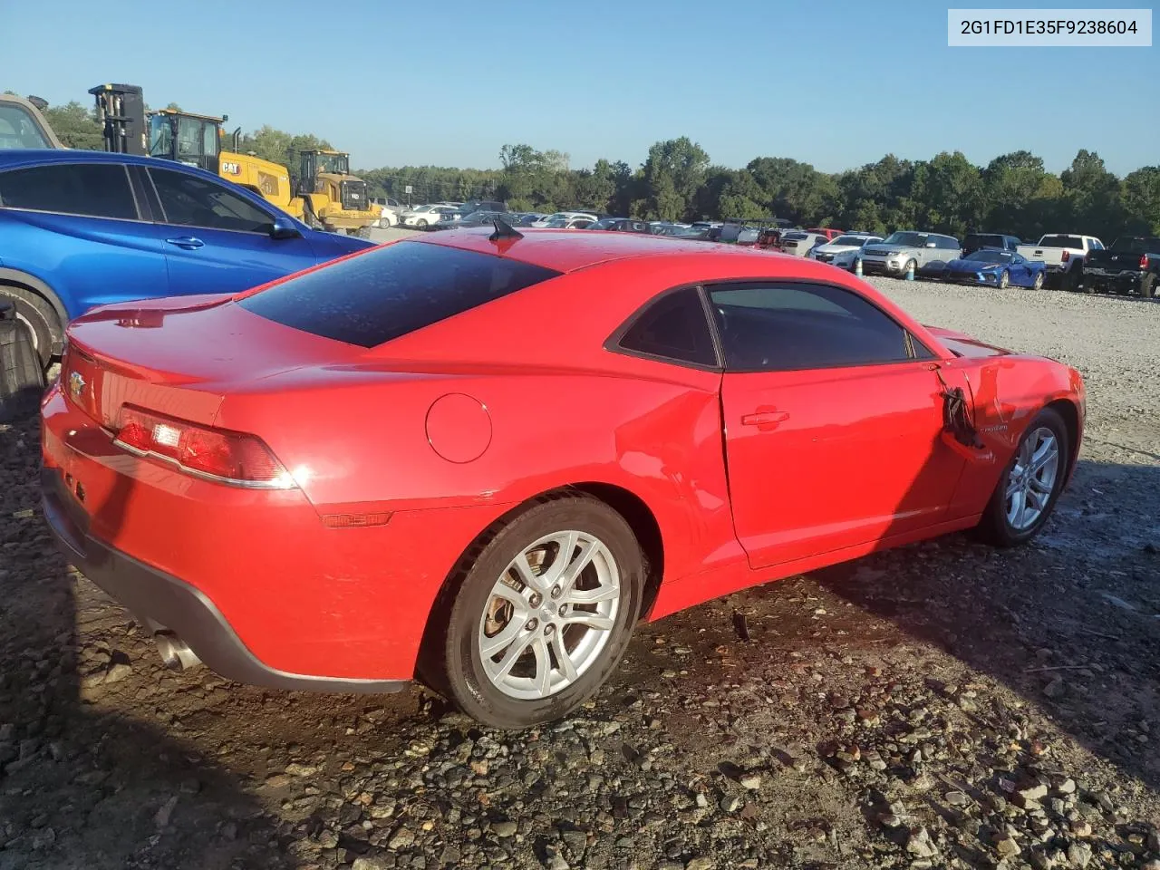 2015 Chevrolet Camaro Lt VIN: 2G1FD1E35F9238604 Lot: 73524374