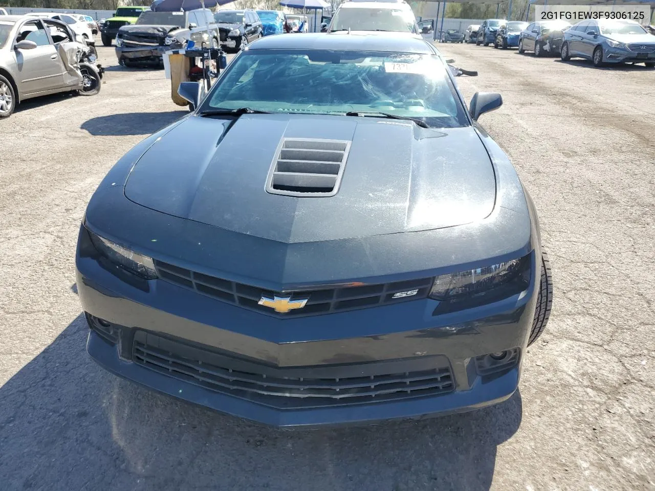 2015 Chevrolet Camaro Ss VIN: 2G1FG1EW3F9306125 Lot: 73701344