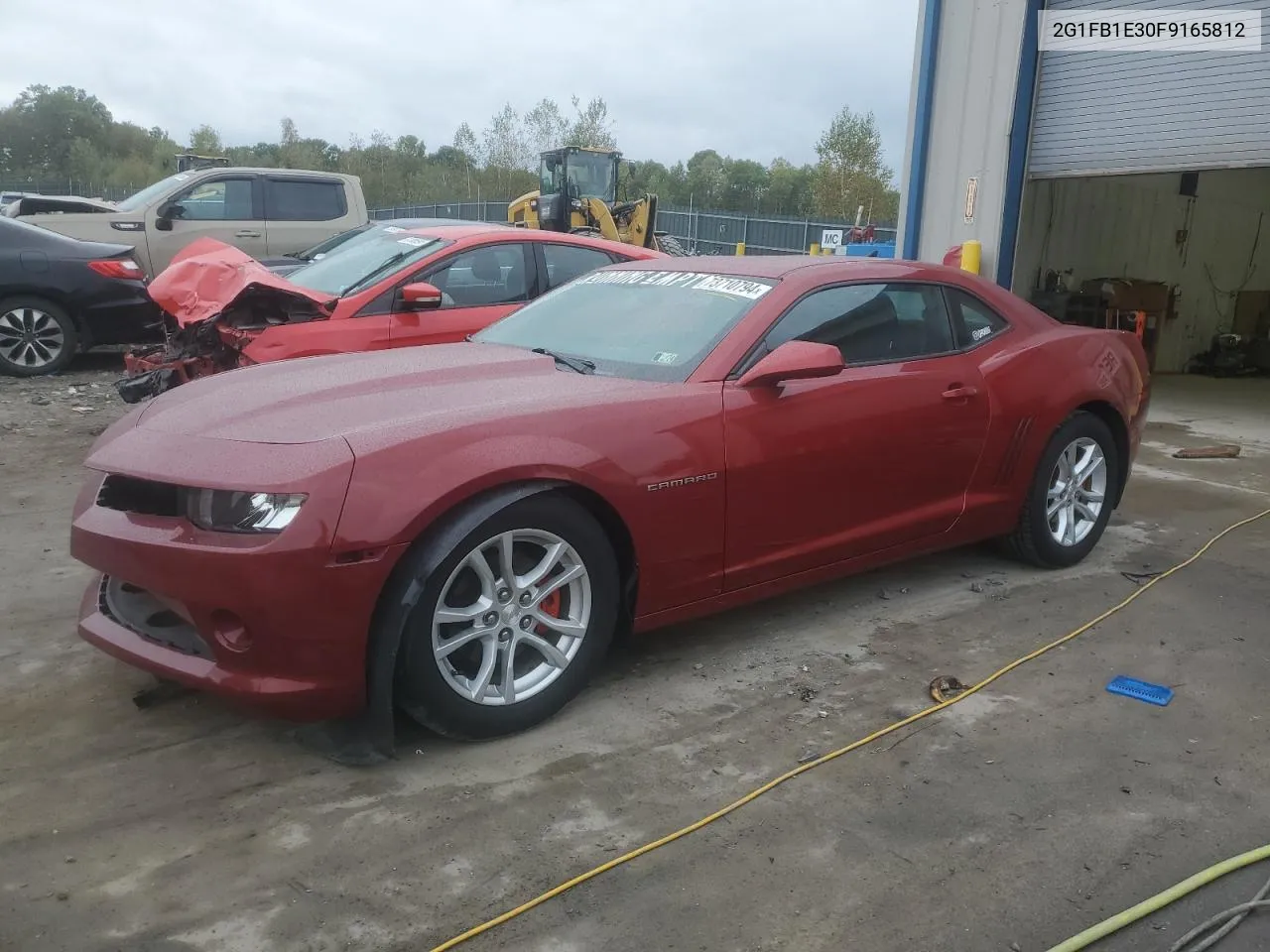 2015 Chevrolet Camaro Ls VIN: 2G1FB1E30F9165812 Lot: 73710794