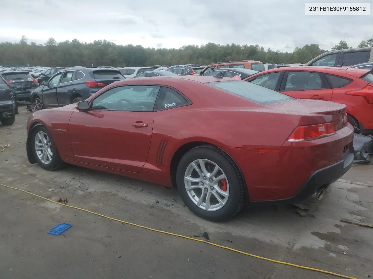 2015 Chevrolet Camaro Ls VIN: 2G1FB1E30F9165812 Lot: 73710794