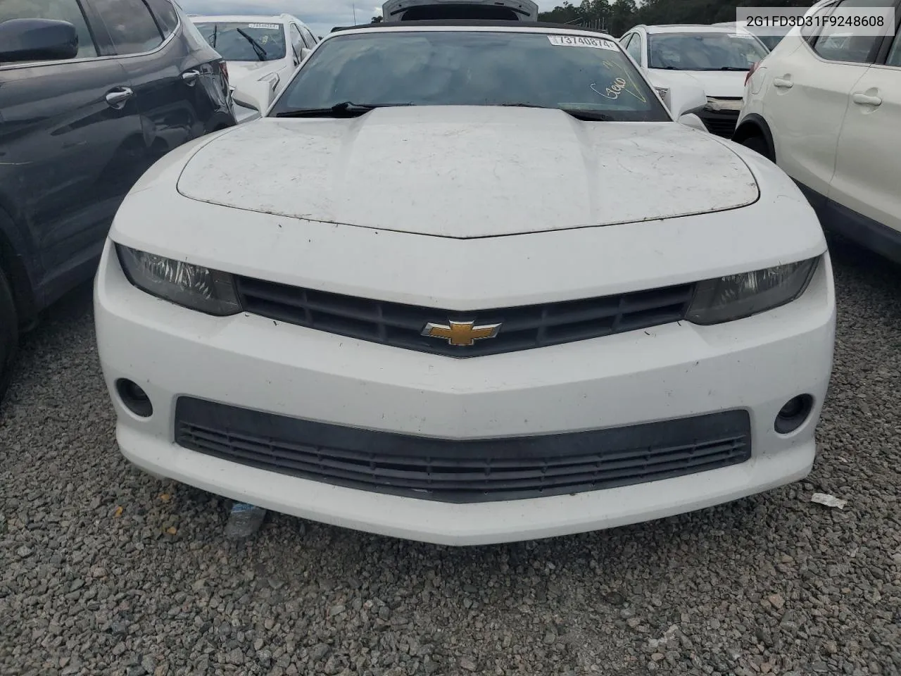 2015 Chevrolet Camaro Lt VIN: 2G1FD3D31F9248608 Lot: 73740874