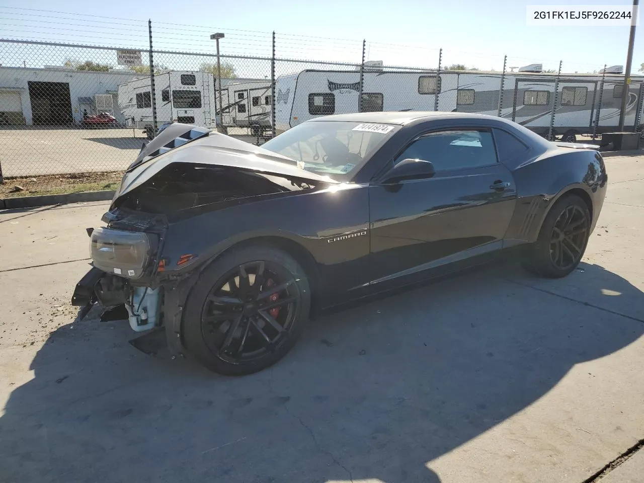 2015 Chevrolet Camaro 2Ss VIN: 2G1FK1EJ5F9262244 Lot: 74141974