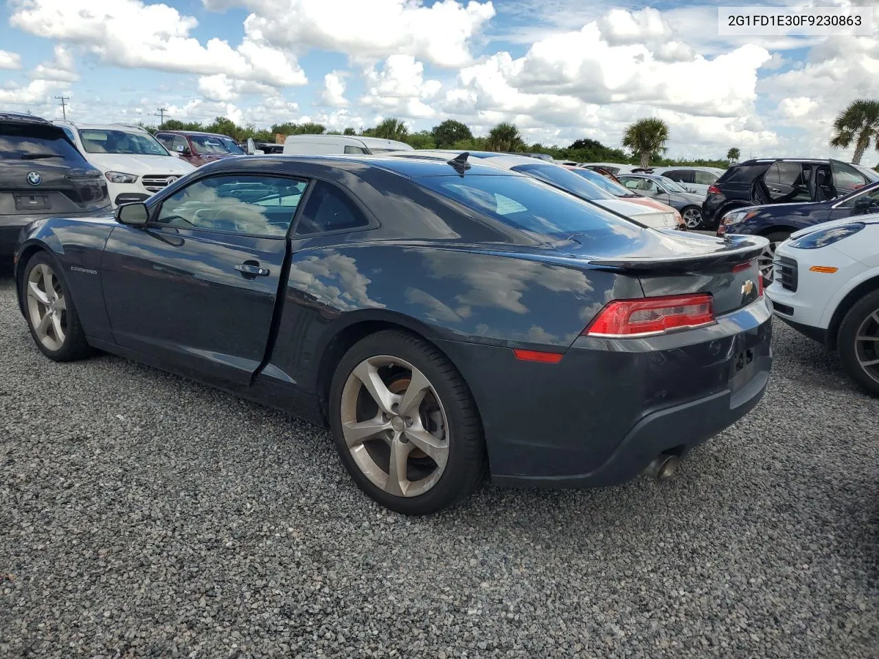 2015 Chevrolet Camaro Lt VIN: 2G1FD1E30F9230863 Lot: 74224354