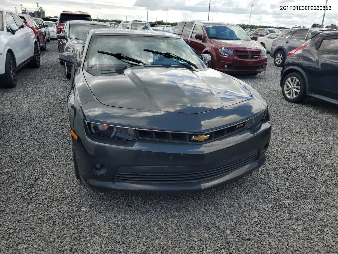 2015 Chevrolet Camaro Lt VIN: 2G1FD1E30F9230863 Lot: 74224354