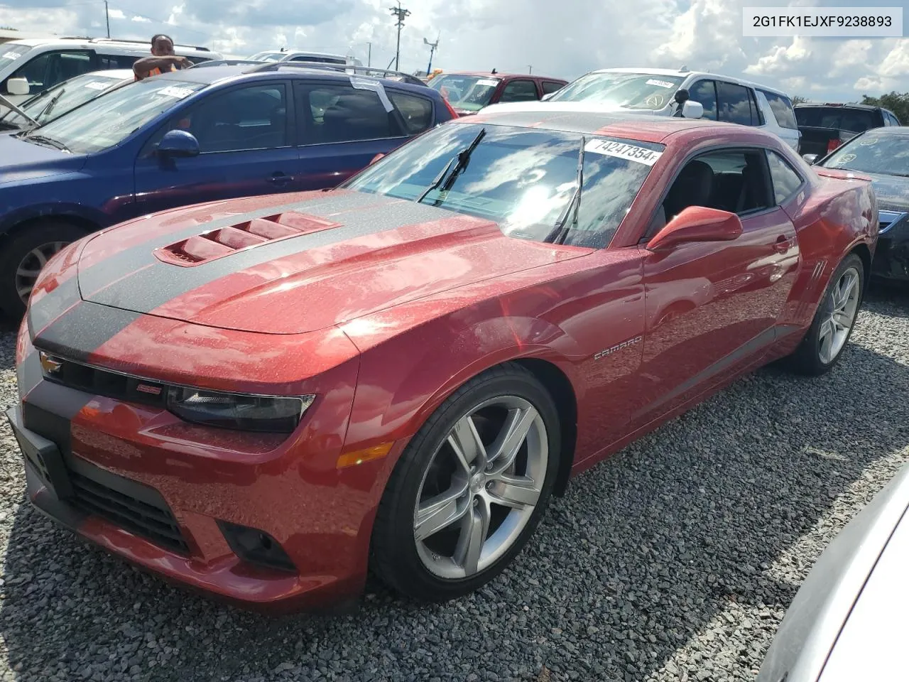 2015 Chevrolet Camaro 2Ss VIN: 2G1FK1EJXF9238893 Lot: 74247354