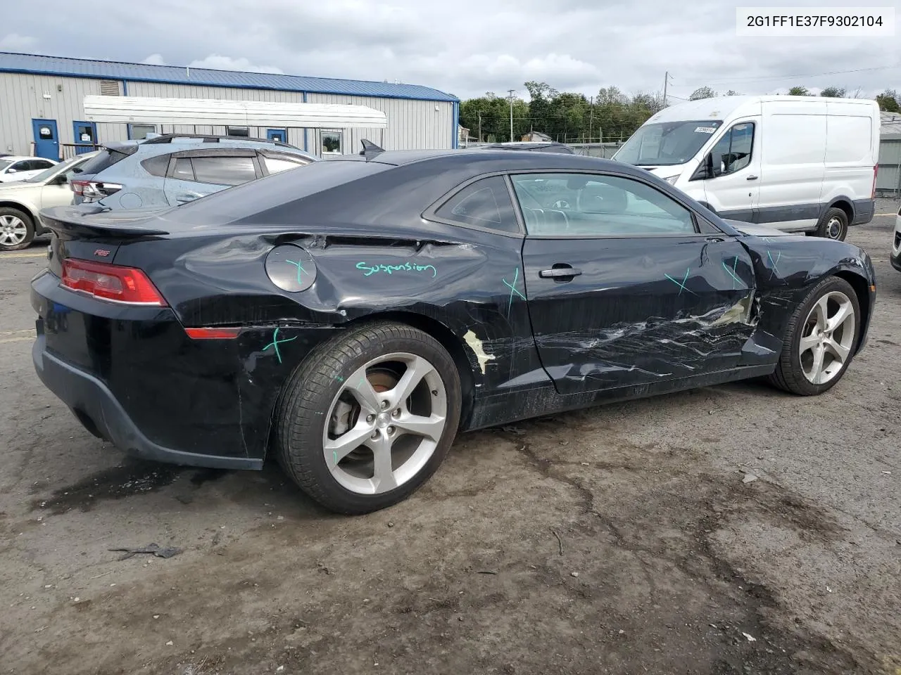 2015 Chevrolet Camaro Lt VIN: 2G1FF1E37F9302104 Lot: 74277394