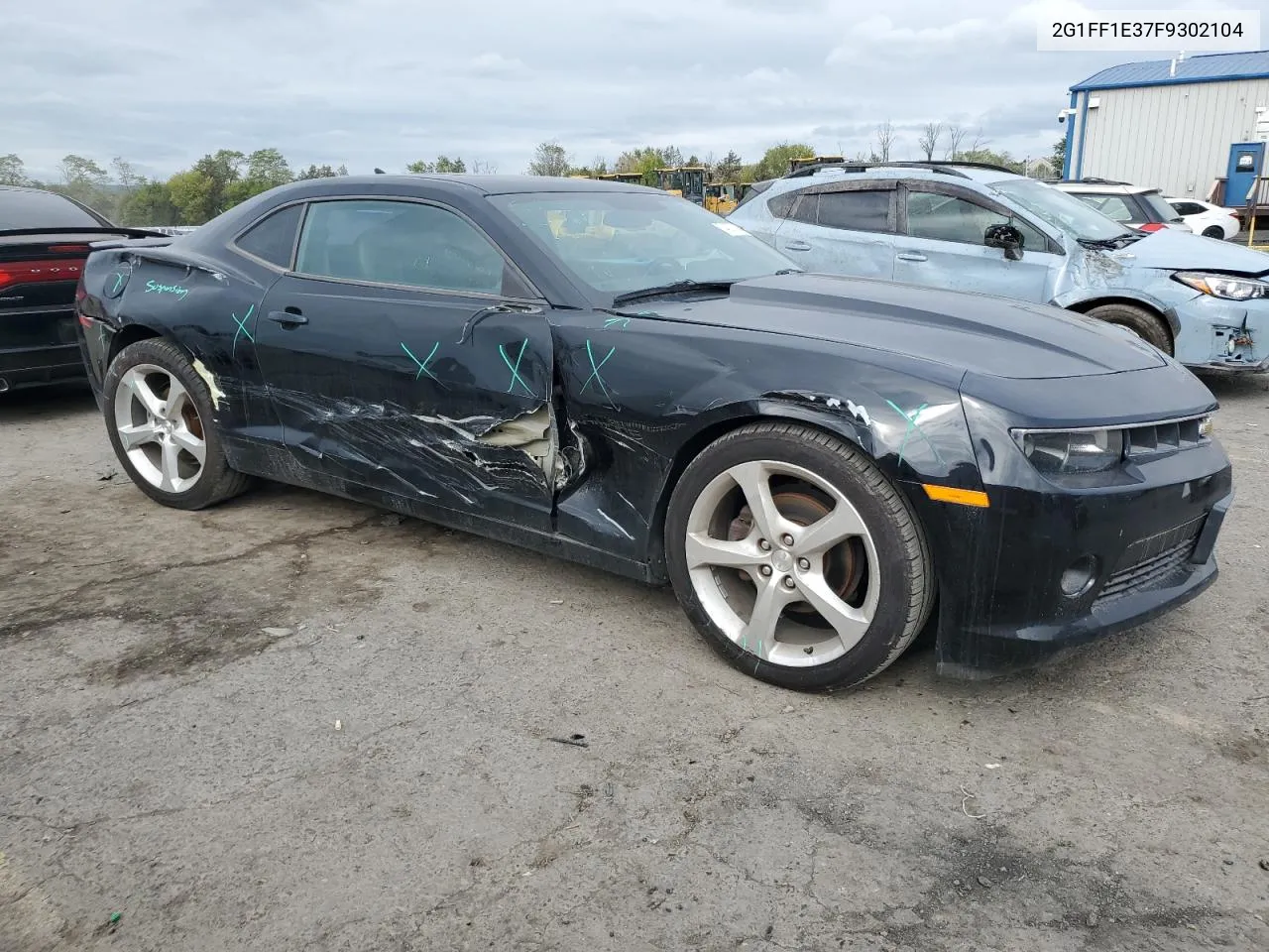 2015 Chevrolet Camaro Lt VIN: 2G1FF1E37F9302104 Lot: 74277394