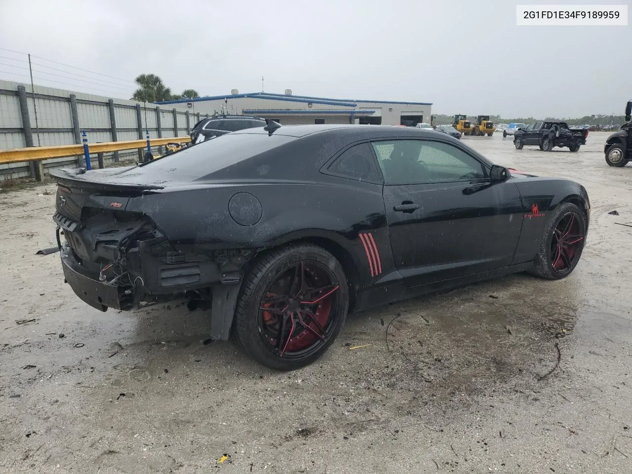 2015 Chevrolet Camaro Lt VIN: 2G1FD1E34F9189959 Lot: 74337004