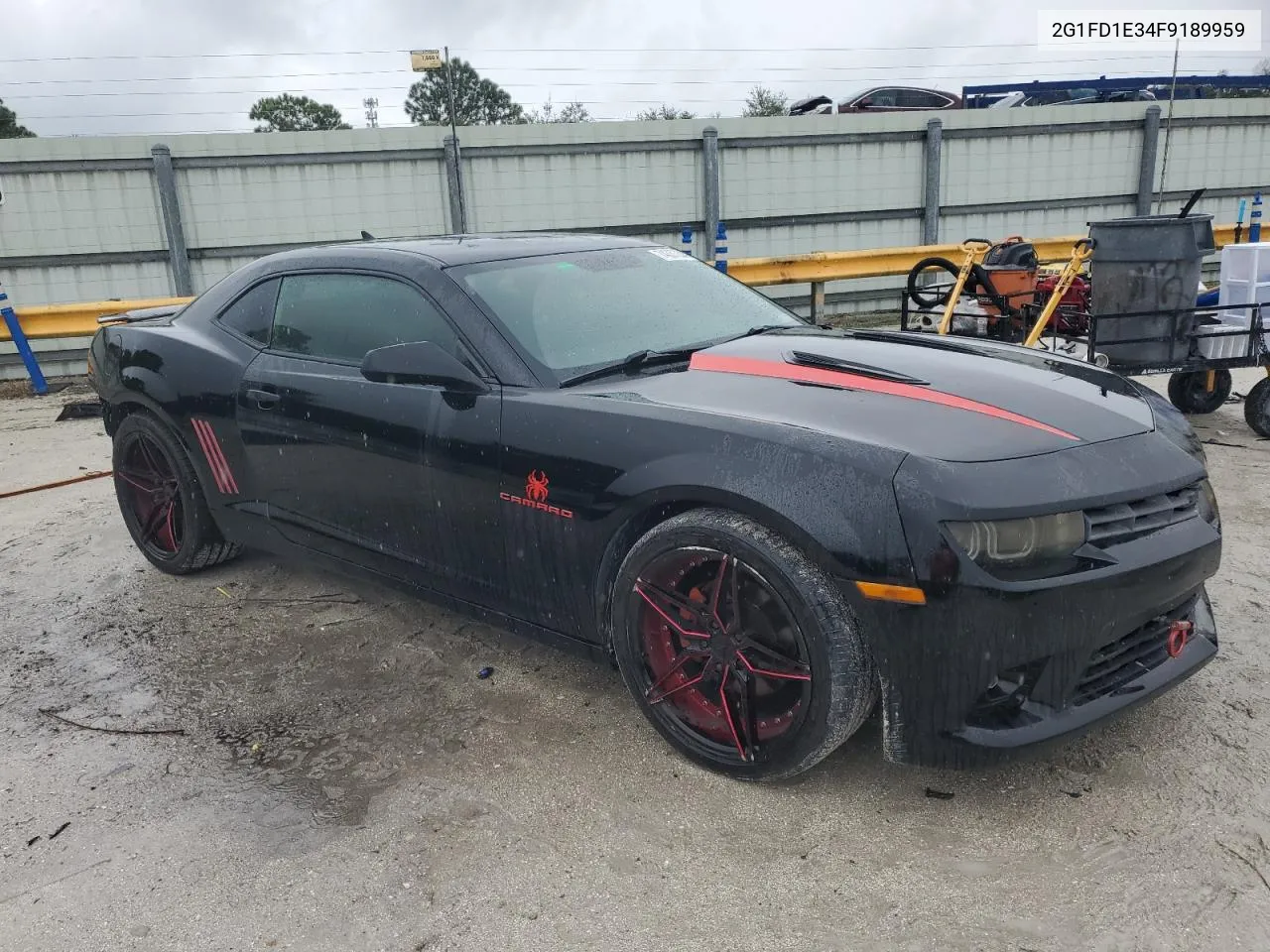 2015 Chevrolet Camaro Lt VIN: 2G1FD1E34F9189959 Lot: 74337004