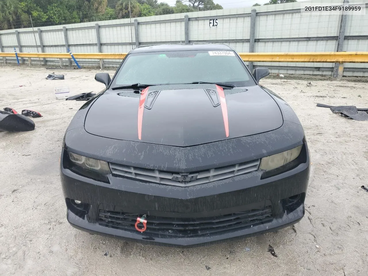 2015 Chevrolet Camaro Lt VIN: 2G1FD1E34F9189959 Lot: 74337004