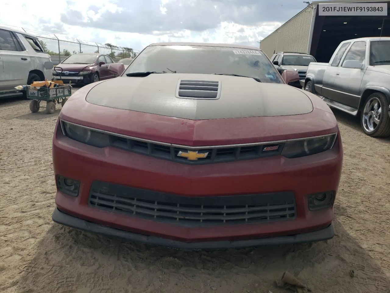 2015 Chevrolet Camaro 2Ss VIN: 2G1FJ1EW1F9193843 Lot: 74378444