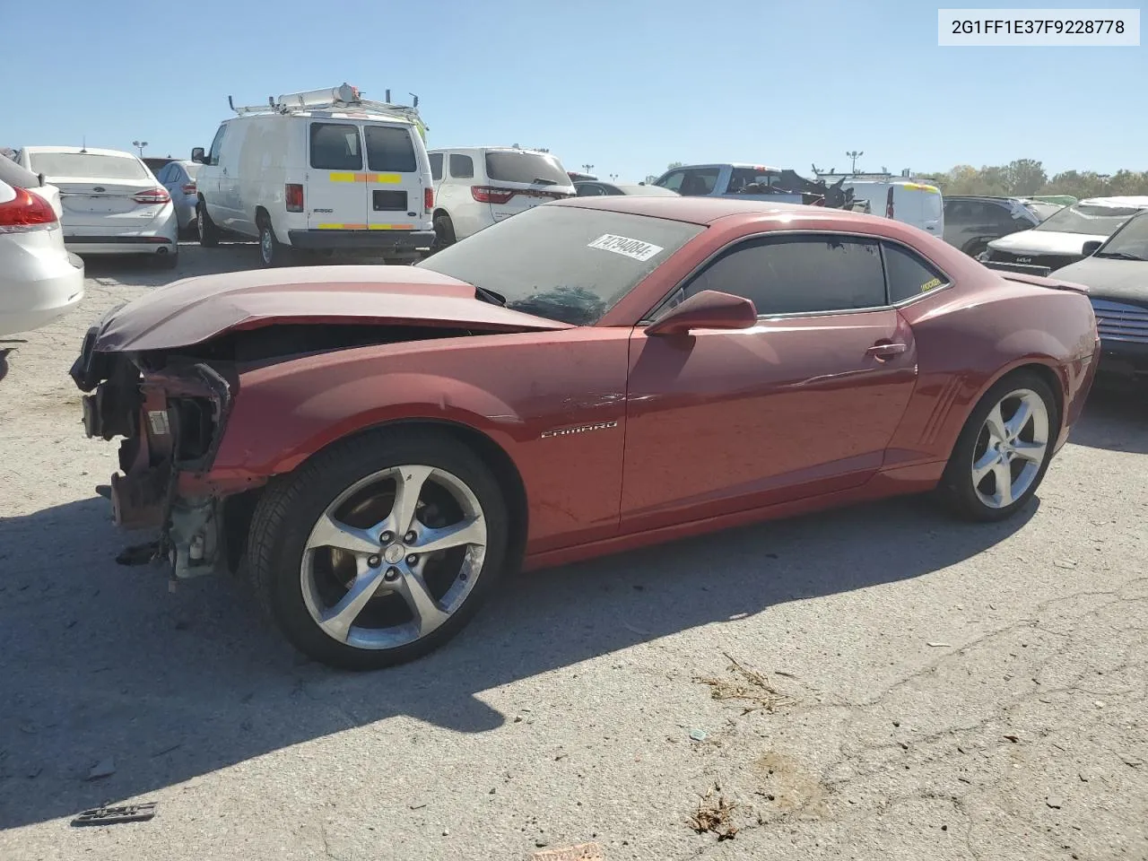 2G1FF1E37F9228778 2015 Chevrolet Camaro Lt