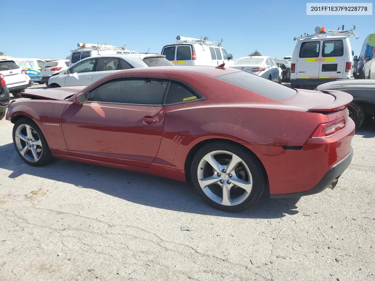 2G1FF1E37F9228778 2015 Chevrolet Camaro Lt