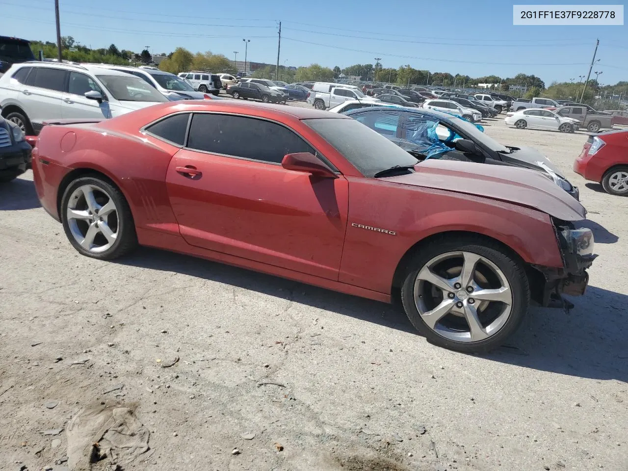 2015 Chevrolet Camaro Lt VIN: 2G1FF1E37F9228778 Lot: 74794084