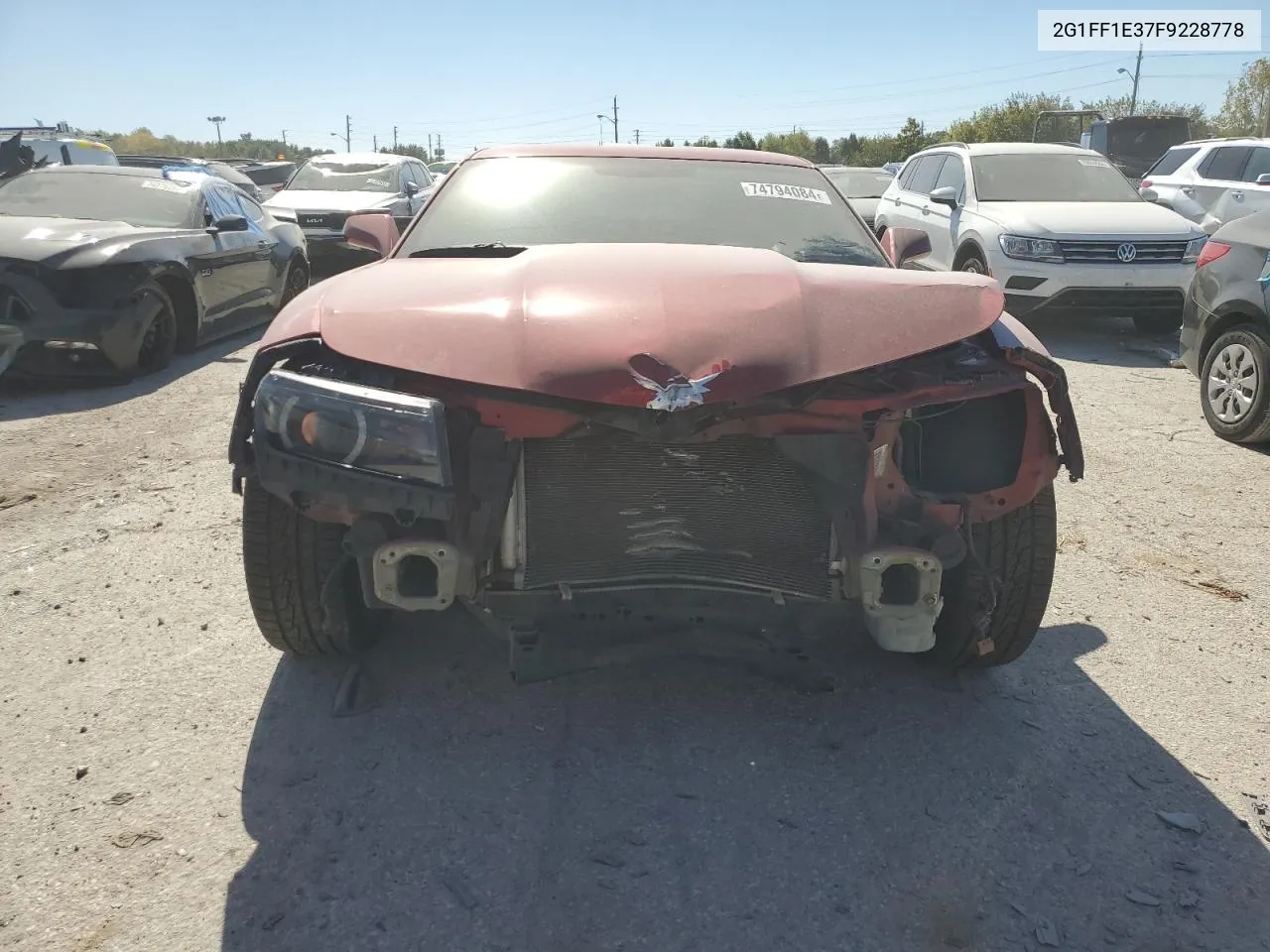 2G1FF1E37F9228778 2015 Chevrolet Camaro Lt