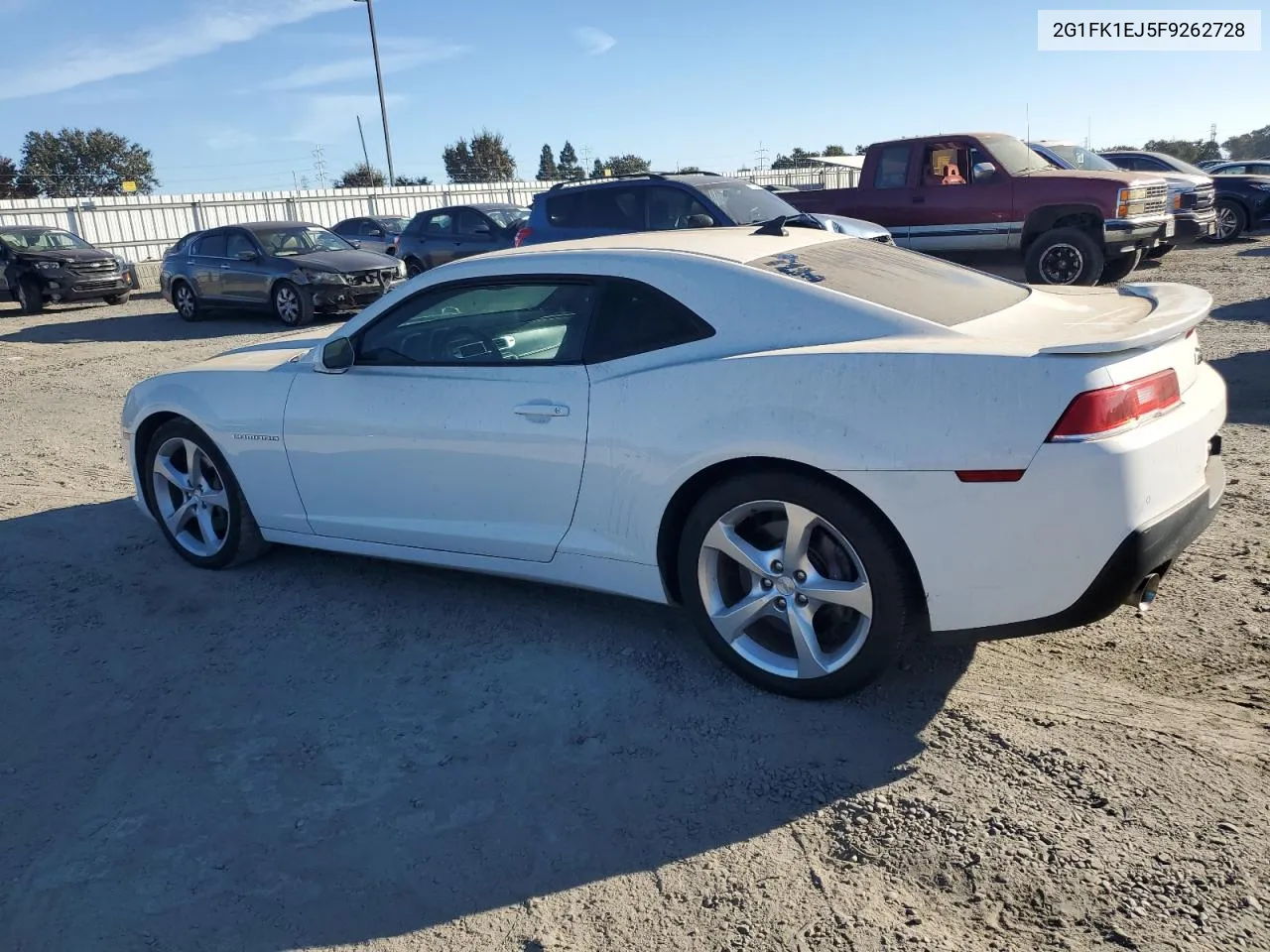 2015 Chevrolet Camaro 2Ss VIN: 2G1FK1EJ5F9262728 Lot: 74928394