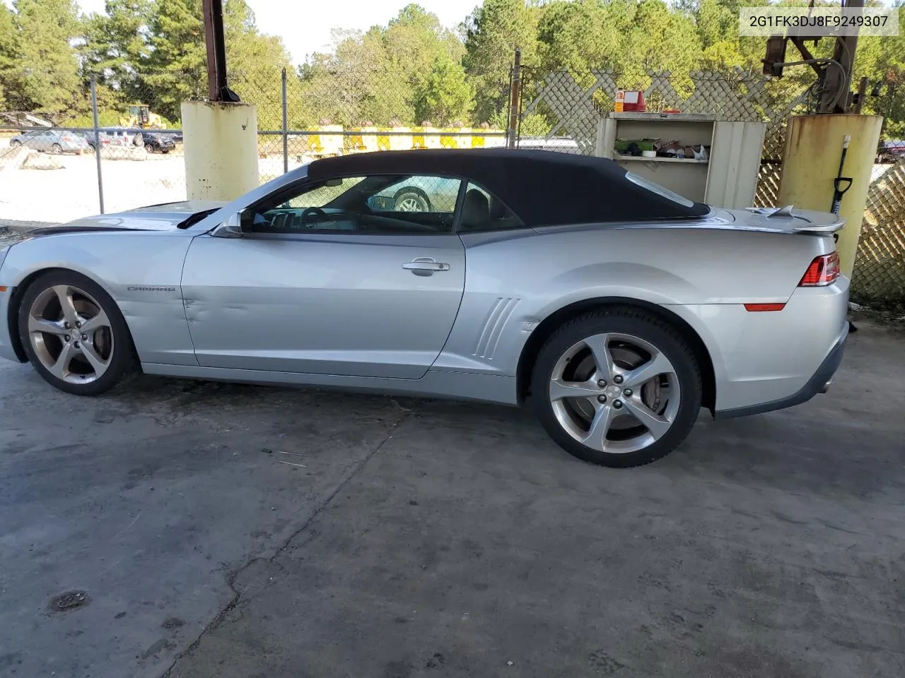 2015 Chevrolet Camaro 2Ss VIN: 2G1FK3DJ8F9249307 Lot: 74932754