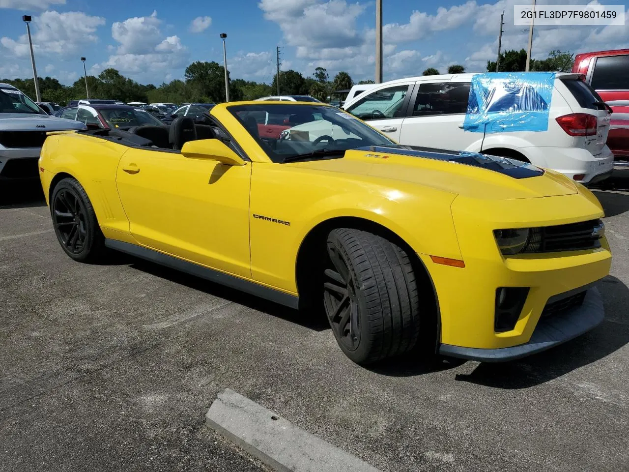 2015 Chevrolet Camaro Zl1 VIN: 2G1FL3DP7F9801459 Lot: 74943804