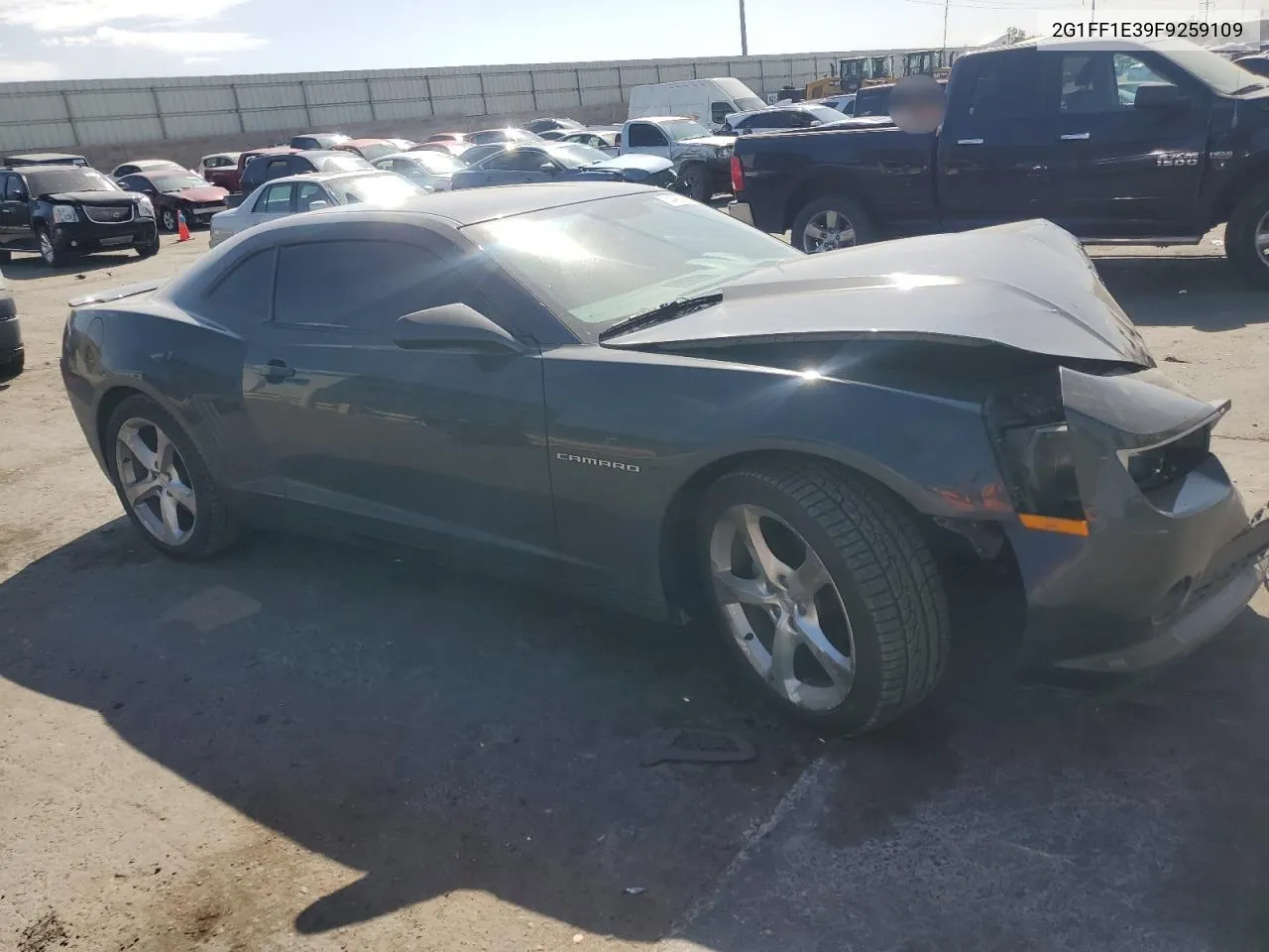 2015 Chevrolet Camaro Lt VIN: 2G1FF1E39F9259109 Lot: 74967684